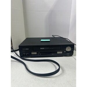 RCA VR628HF Hi-Fi Stereo AccuSearch 4 Head VCR VHS Player Black Parts Repair